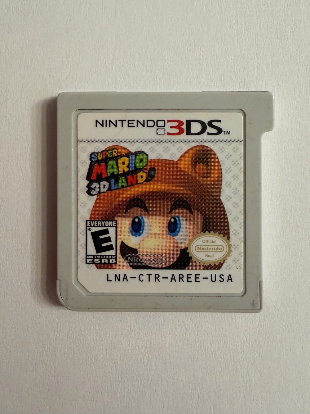 Nintendo 3DS Super Mario 3D Land Cartridge - Light Gray